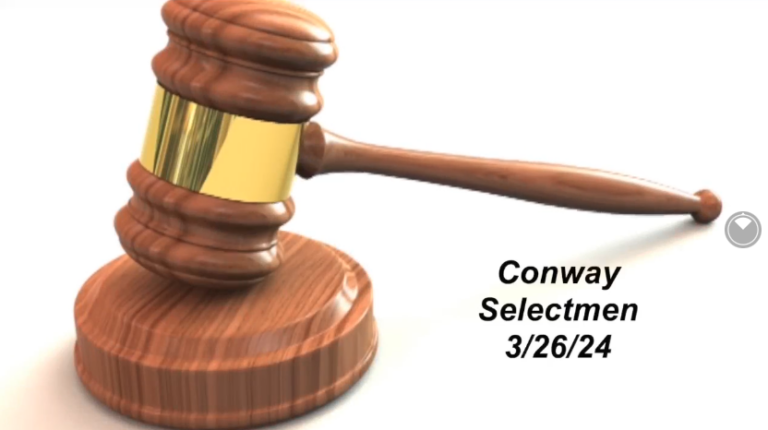 Conway Selectmen (3/26/24)
